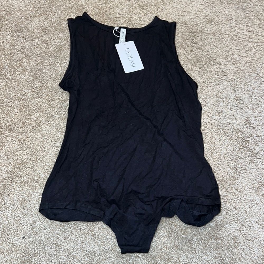 Crew neck body suit 
